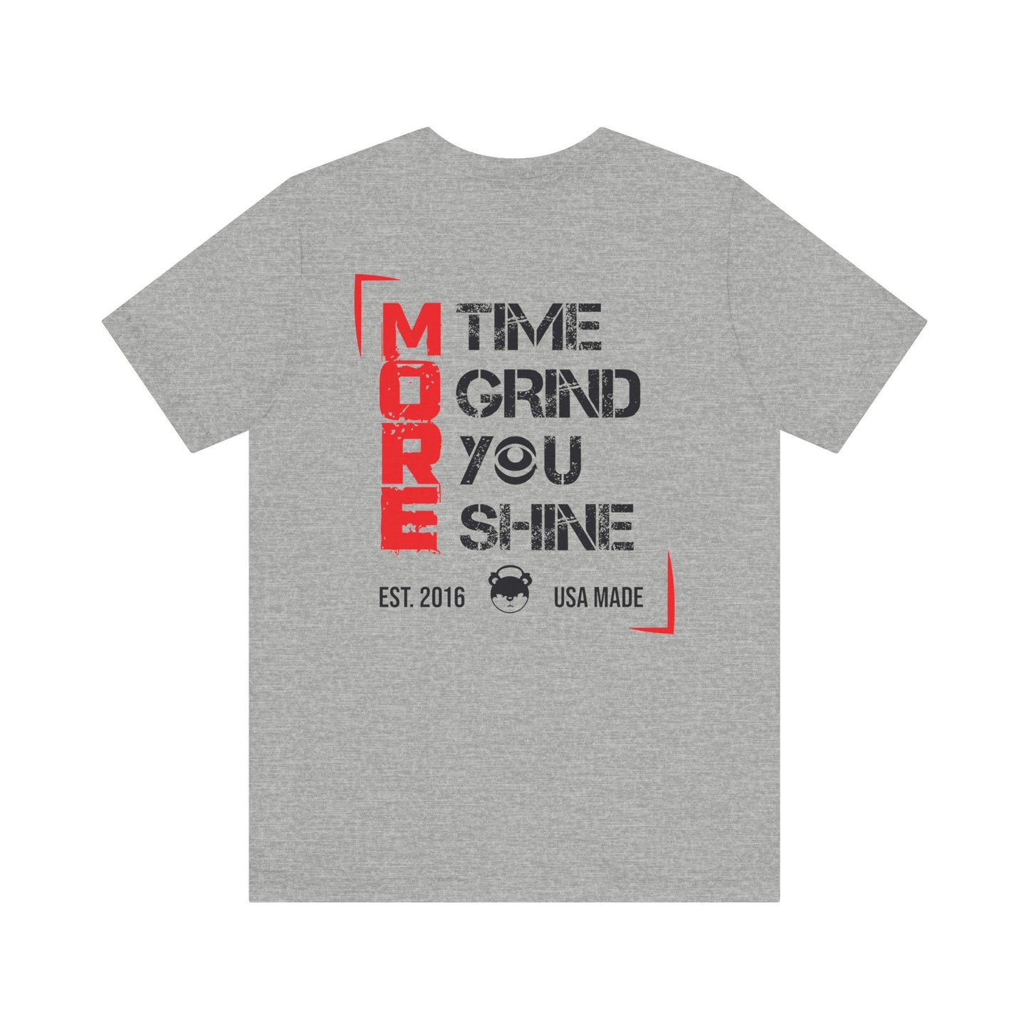 "M.O.R.E." Jersey Short Sleeve Tee