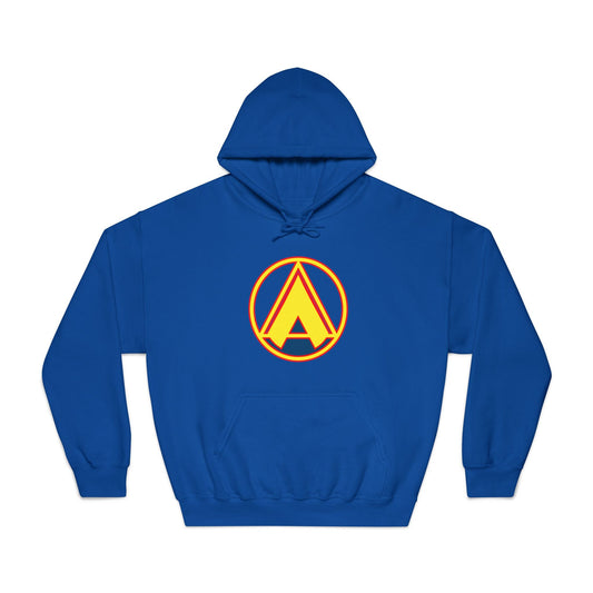 "Apex Achiever" DryBlend® Hooded Sweatshirt - Red eYe Clique HQ