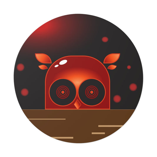 "Nightclockers" Vinyl Sticker - Red eYe Clique HQ