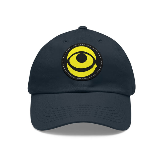 PSYCLOPS Bio-Washed Chino Twill Hat - Red eYe Clique HQ