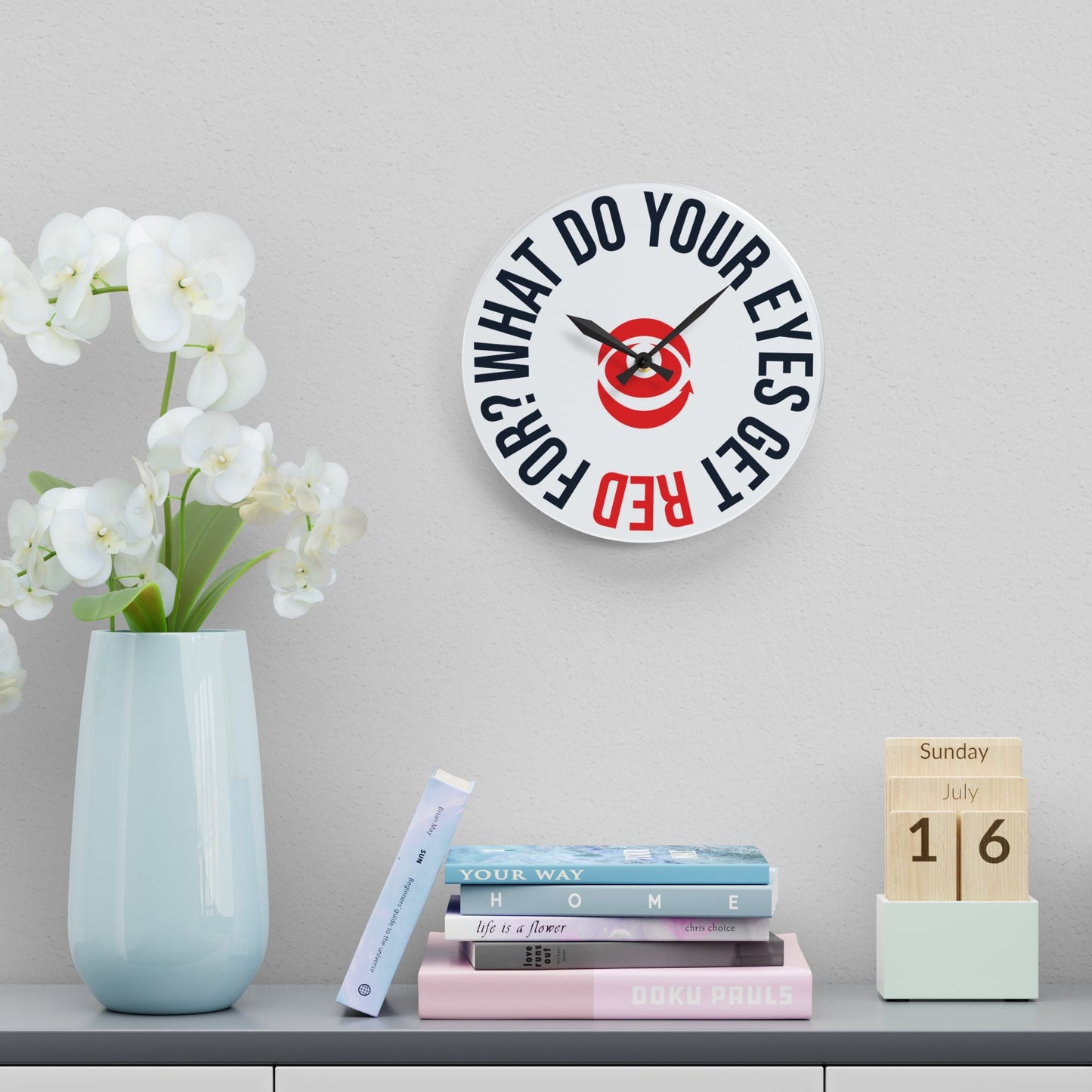 REC Time Clock - Red eYe Clique HQ