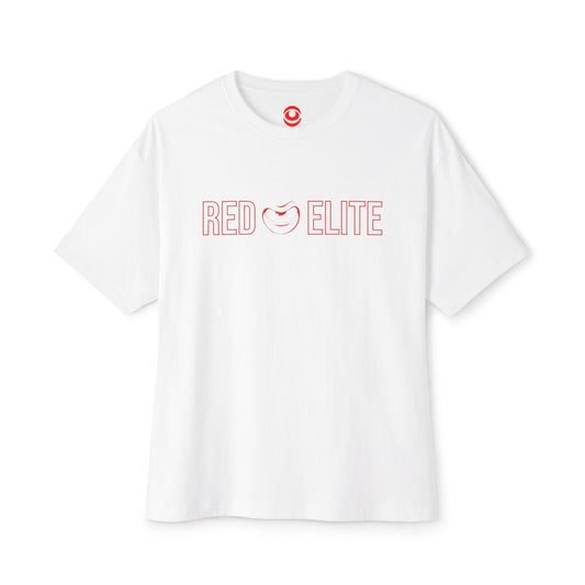 "RED eYe ELITE" Women's Oversized Boxy Tee - Red eYe Clique HQ