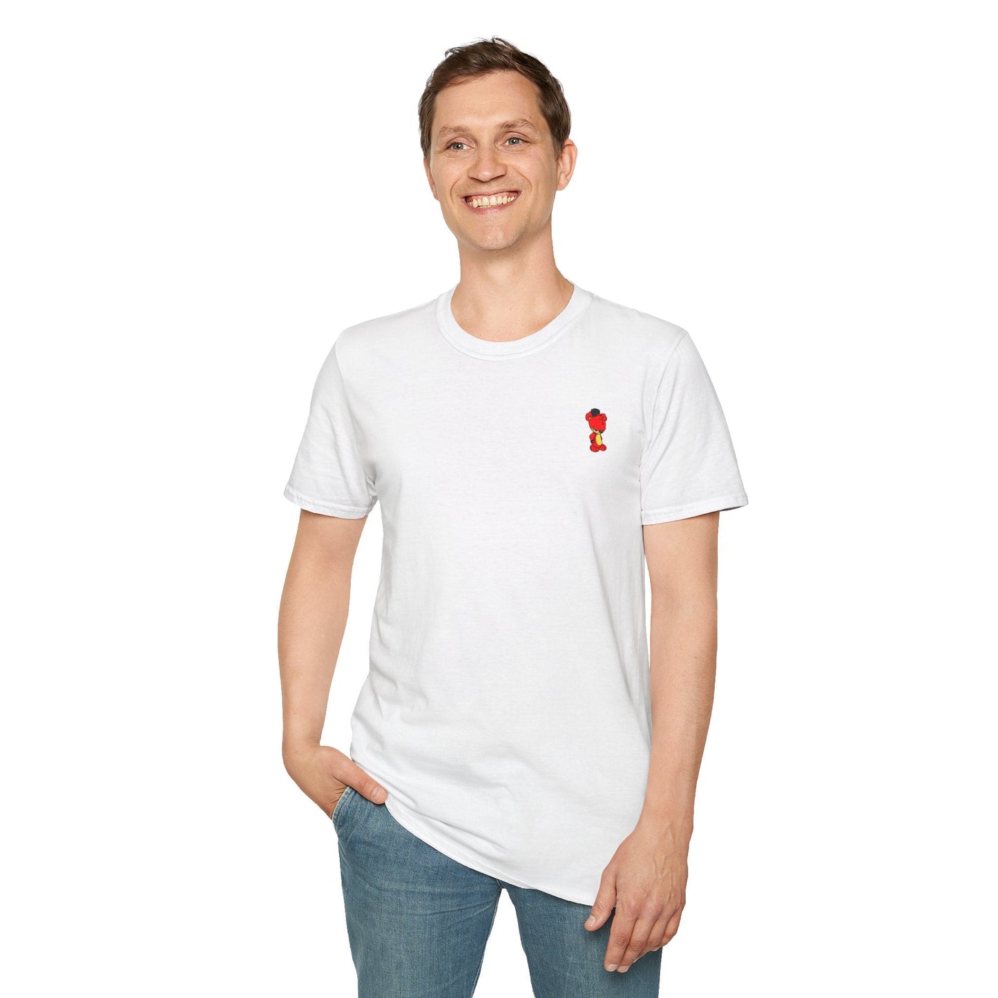 Breathable Fabric T-Shirt - Unisex Softstyle Tee - Red eYe Clique HQ