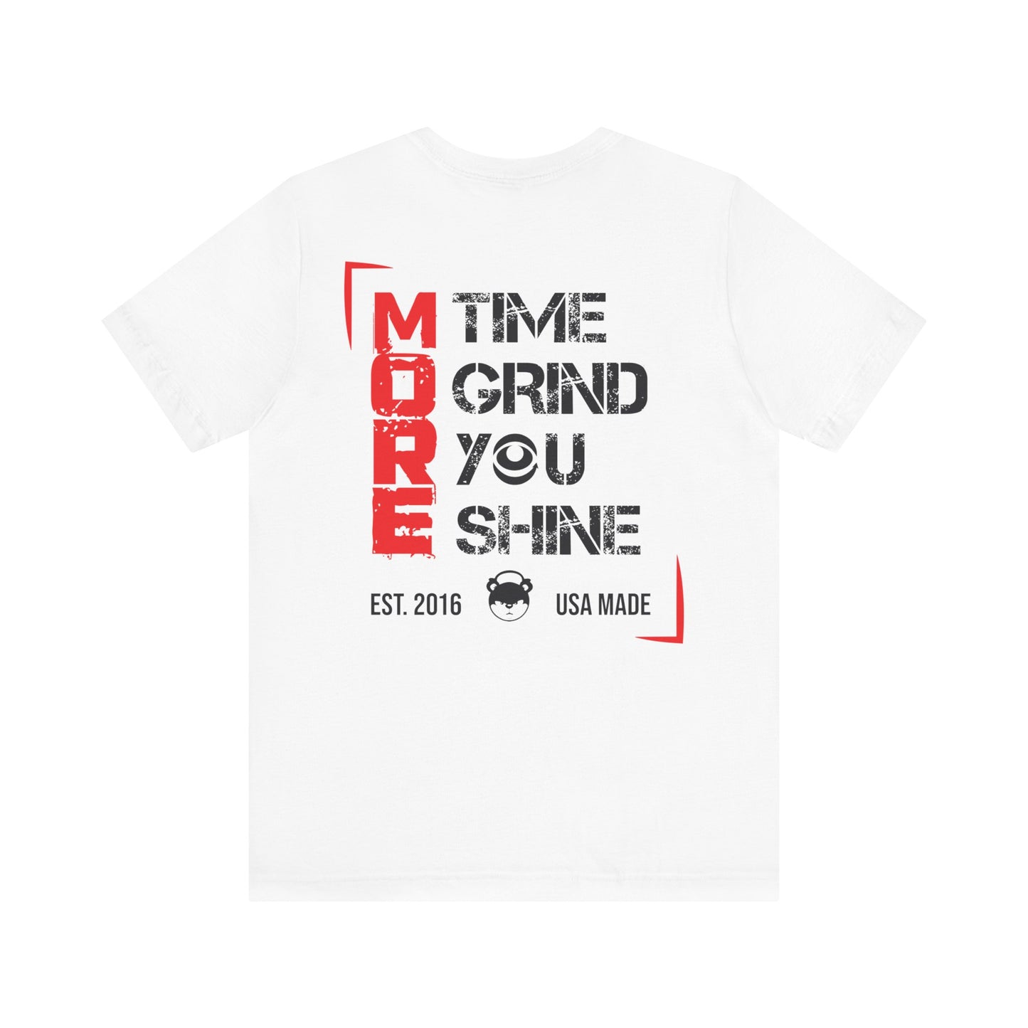 "M.O.R.E." Jersey Short Sleeve Tee