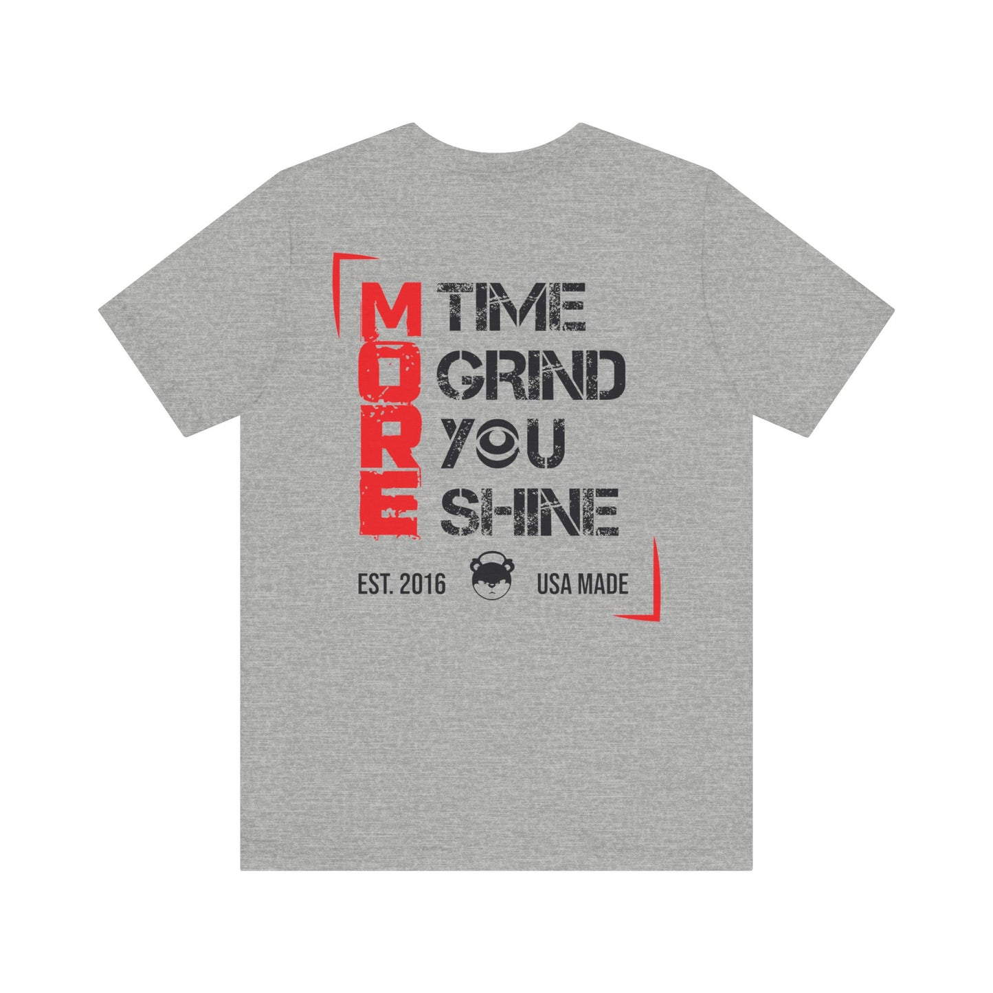 "M.O.R.E." Jersey Short Sleeve Tee