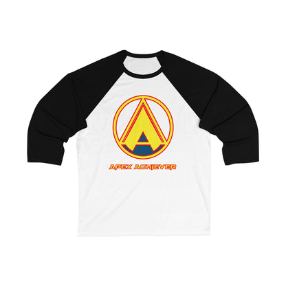 "Apex Achiever" 3\4 Sleeve Baseball Tee