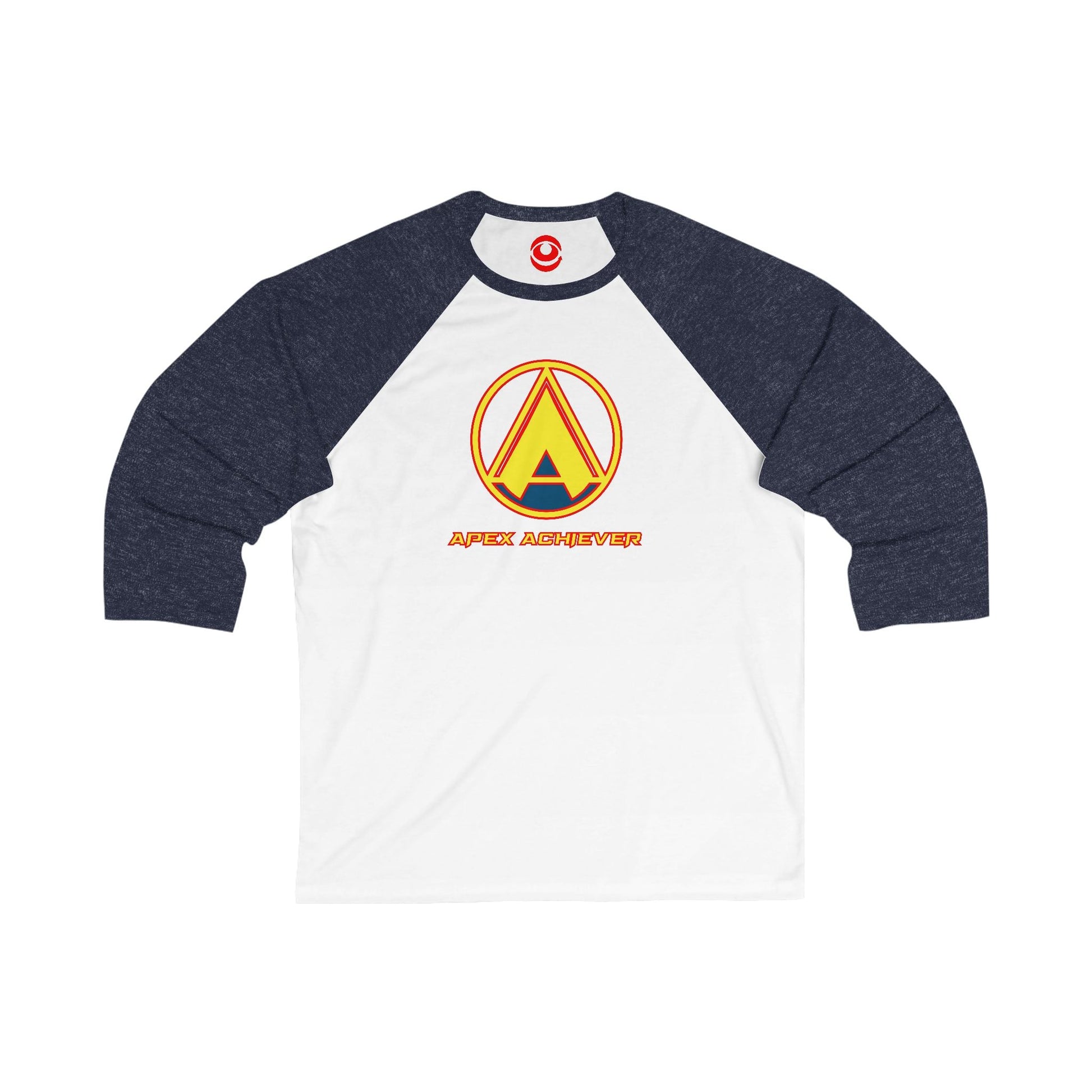 "Apex Achiever" 3\4 Sleeve Baseball Tee - Red eYe Clique HQ