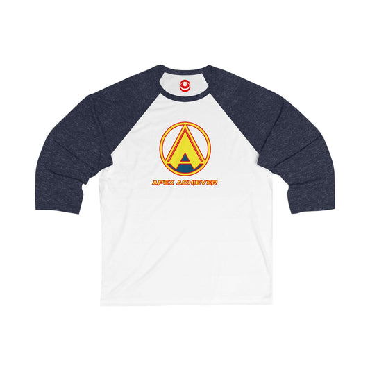 "Apex Achiever" 3\4 Sleeve Baseball Tee - Red eYe Clique HQ