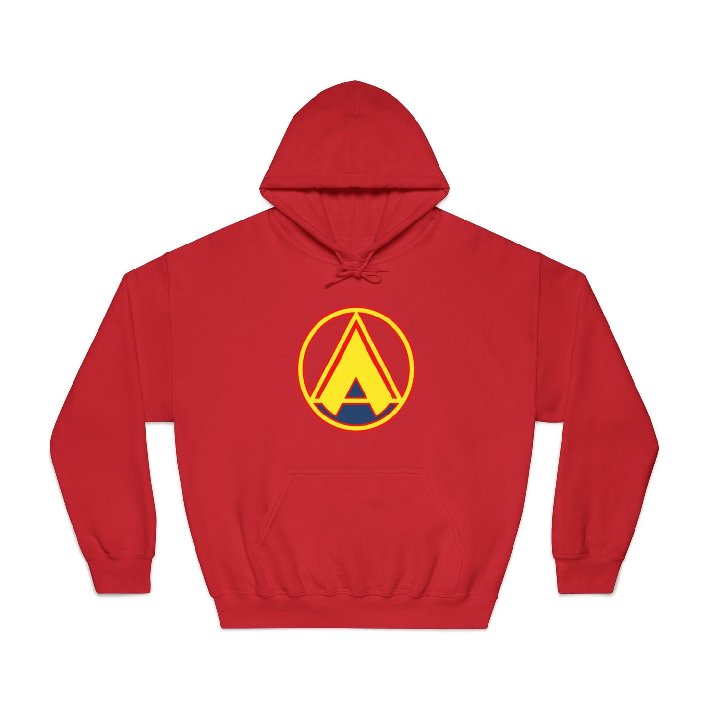 "Apex Achiever" DryBlend® Hooded Sweatshirt - Red eYe Clique HQ