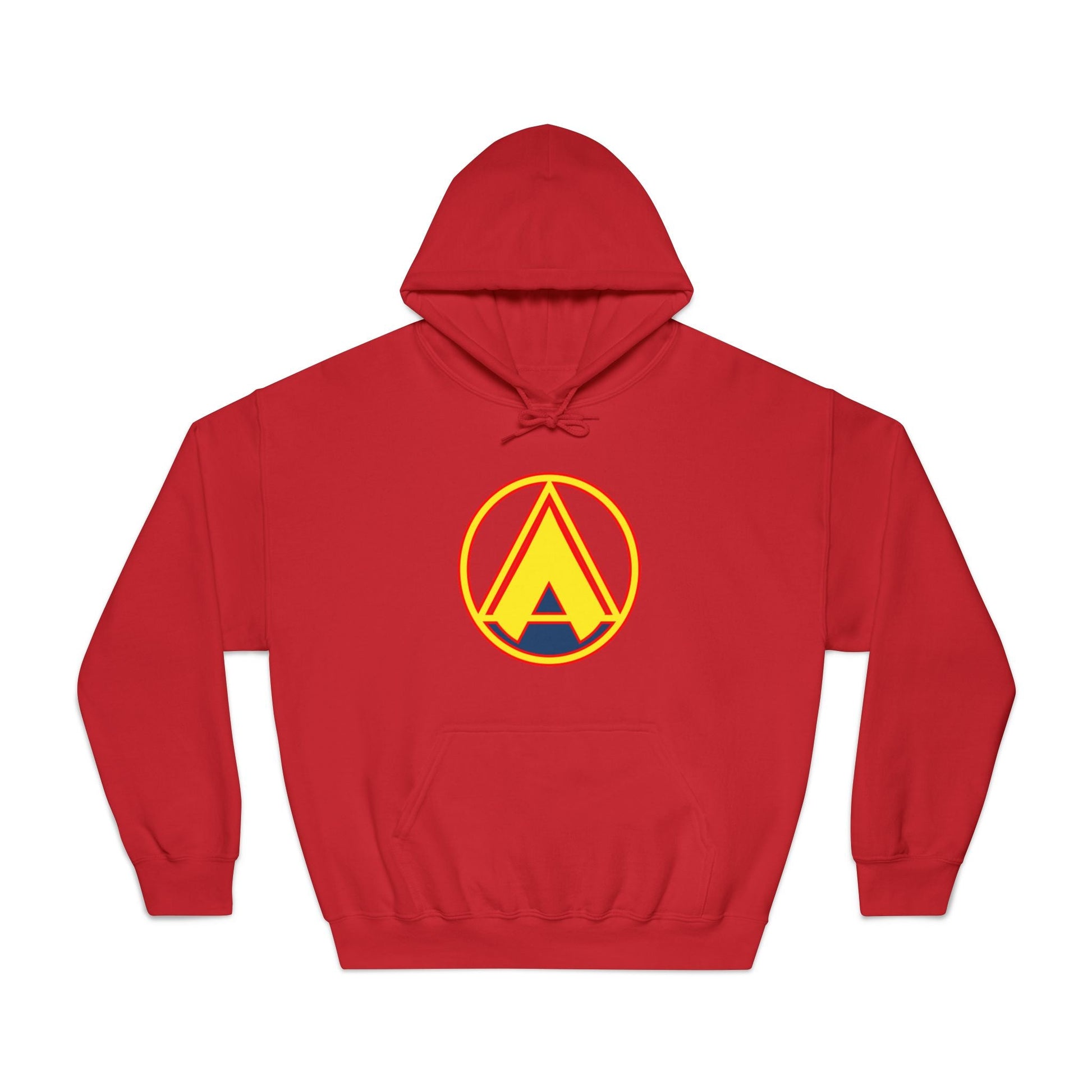"Apex Achiever" DryBlend® Hooded Sweatshirt - Red eYe Clique HQ