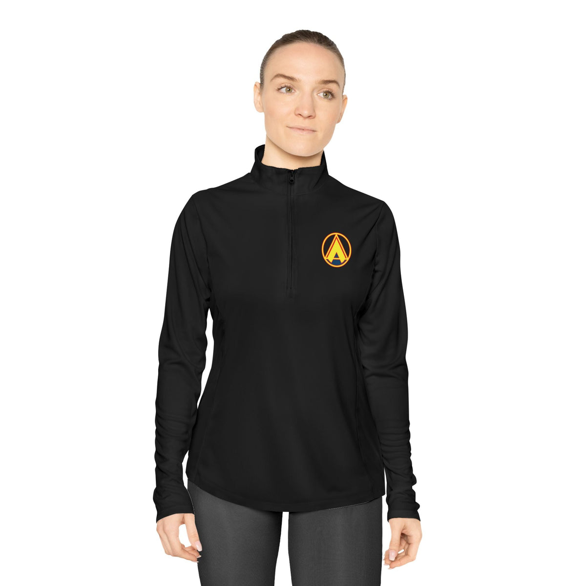 Apex Achievers Ladies Quarter-Zip Pullover - Red eYe Clique HQ