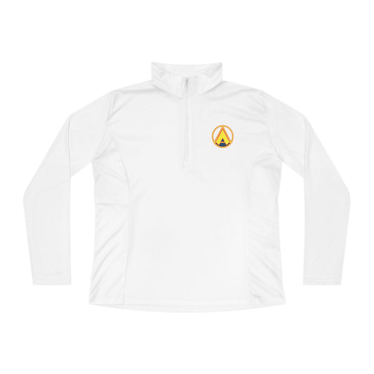 Apex Achievers Ladies Quarter-Zip Pullover - Red eYe Clique HQ