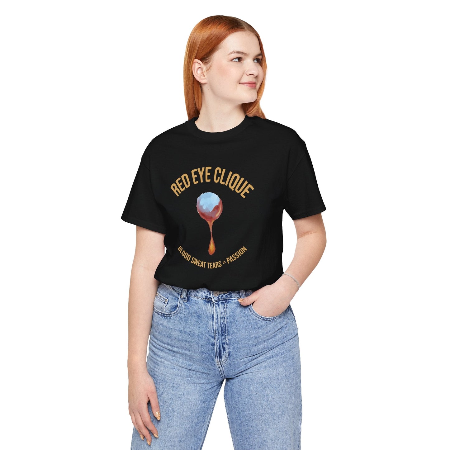 "BST Passion" Jersey Short Sleeve Tee - Red eYe Clique HQ