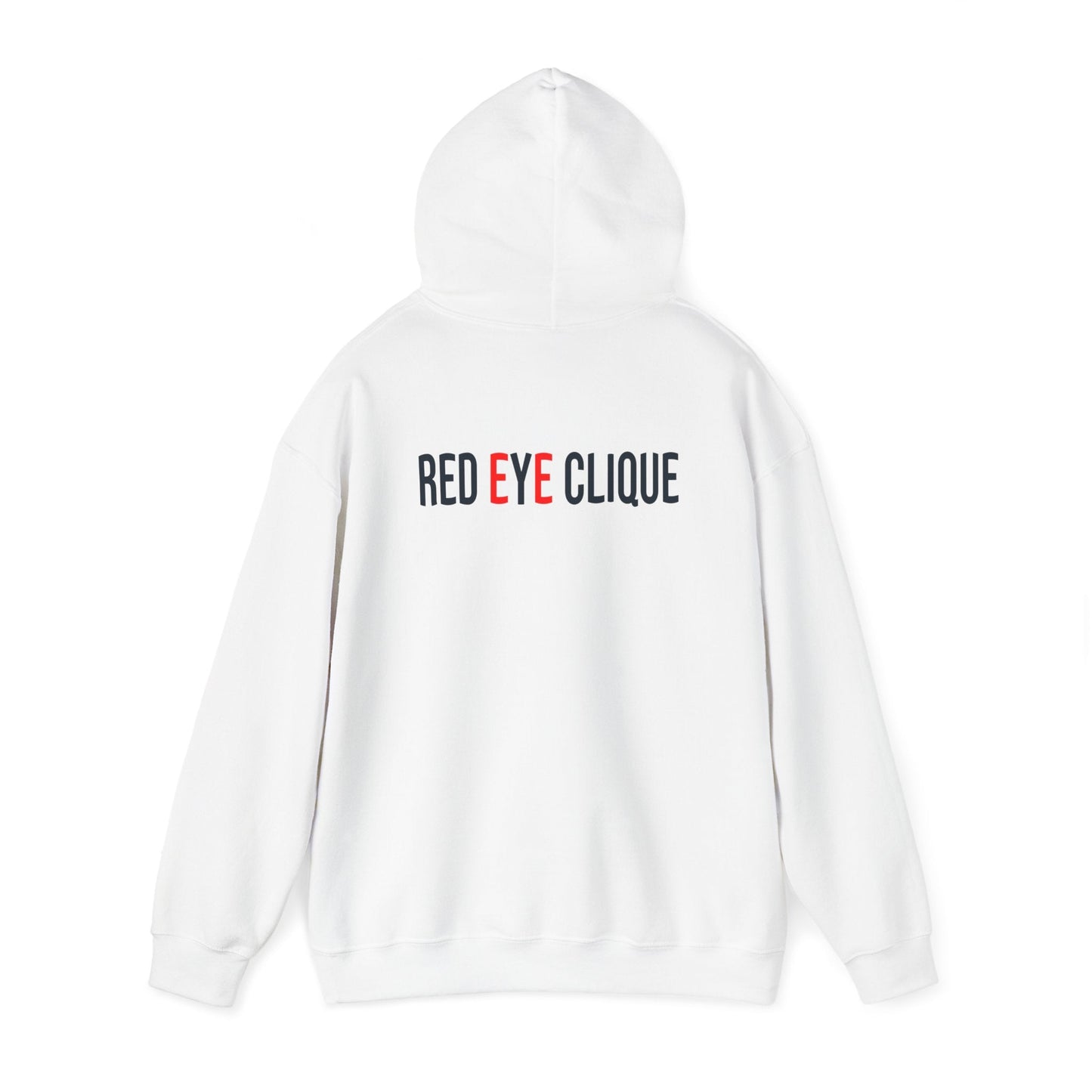 "Conundrum" Heavy Blend Hoodie - Red eYe Clique HQ