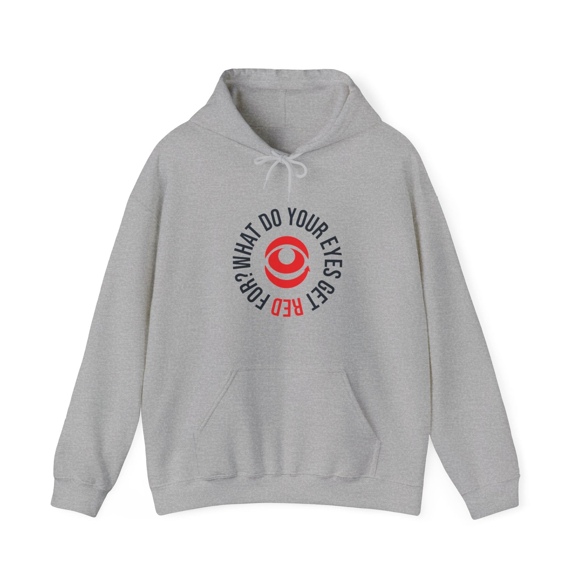 "Conundrum" Heavy Blend Hoodie - Red eYe Clique HQ