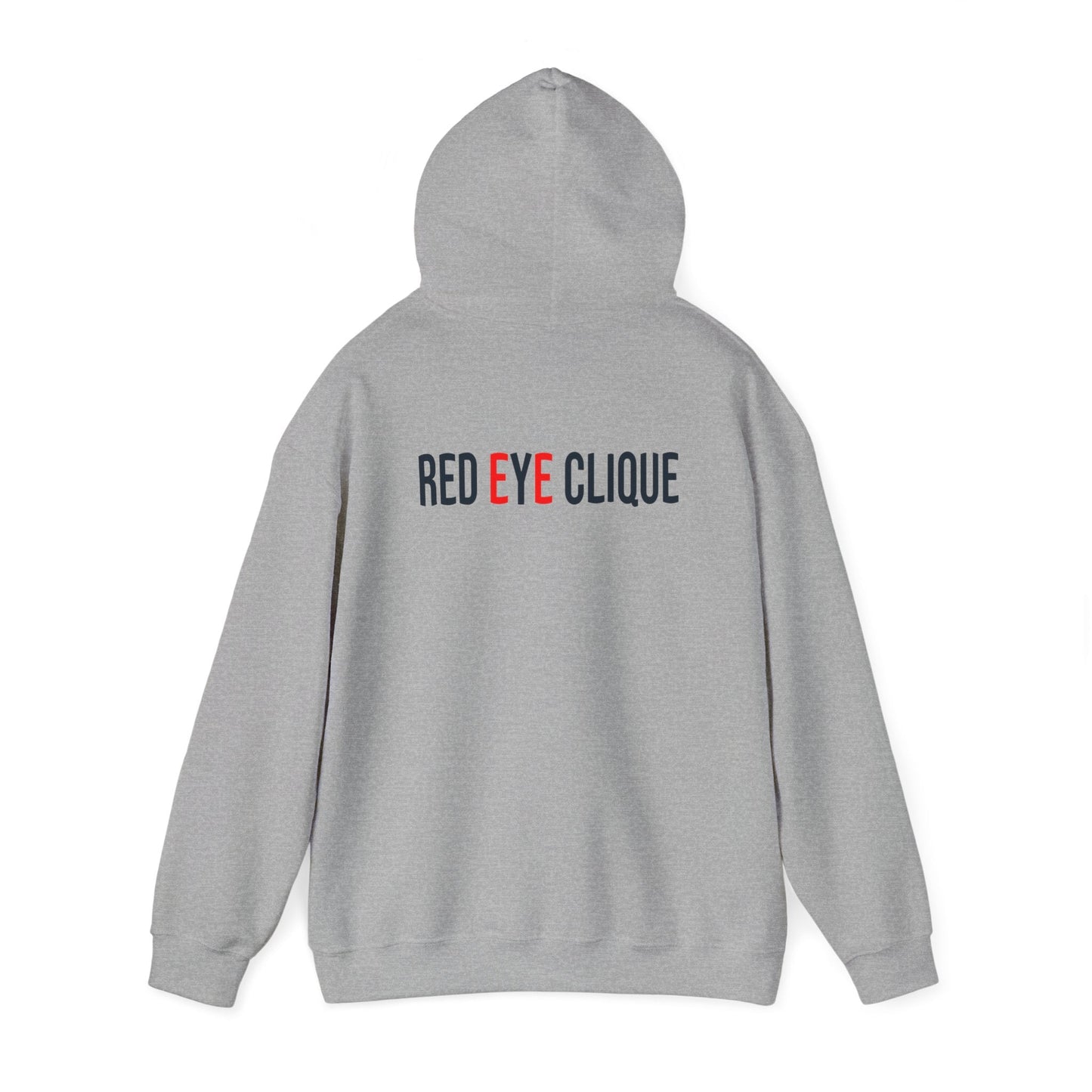 "Conundrum" Heavy Blend Hoodie - Red eYe Clique HQ