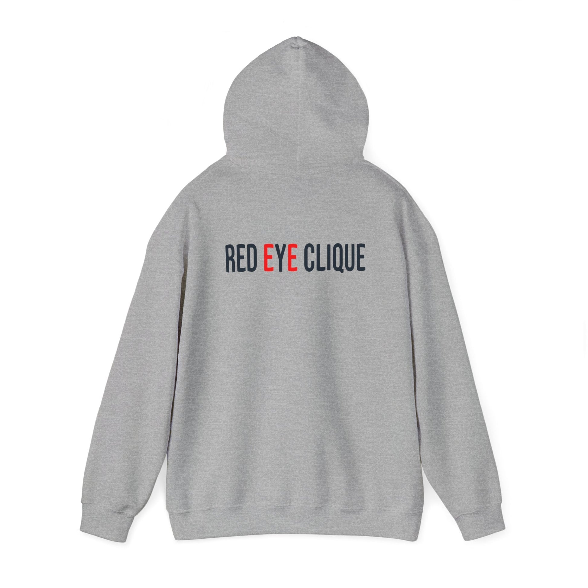 "Conundrum" Heavy Blend Hoodie - Red eYe Clique HQ