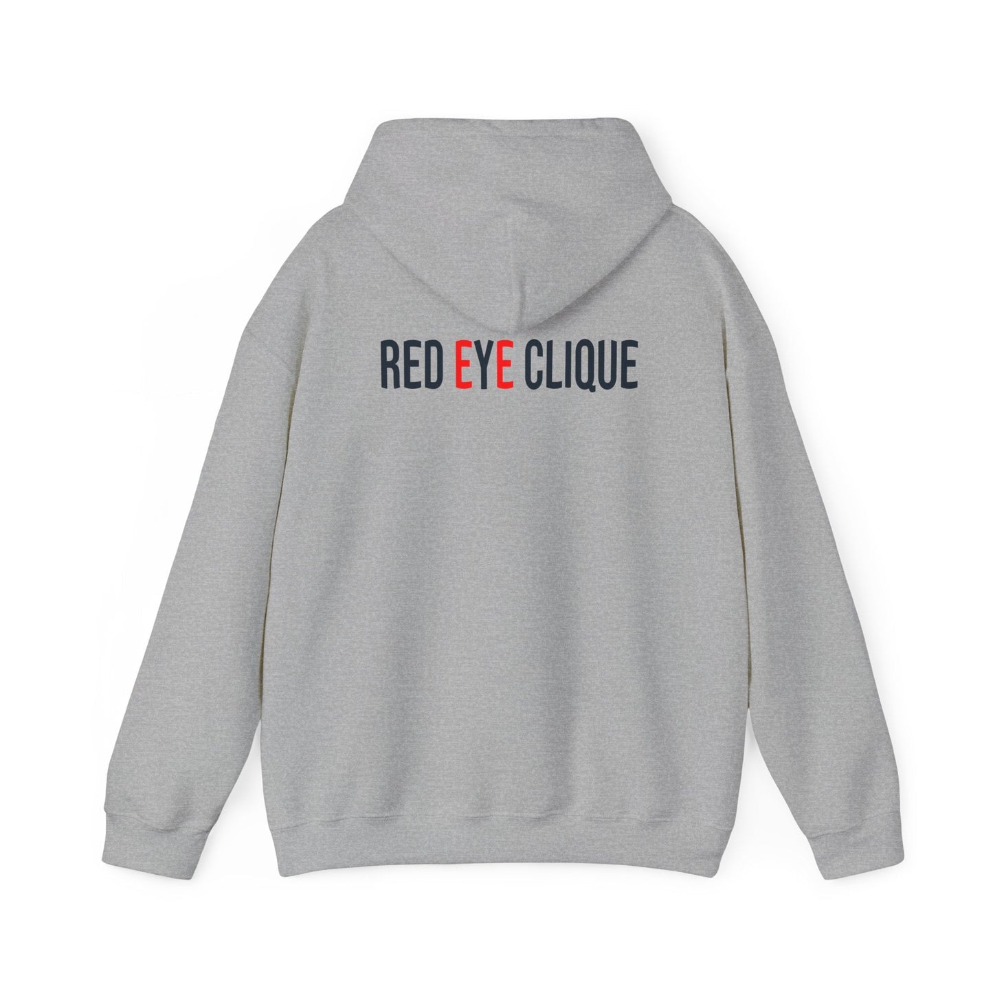 "Conundrum" Heavy Blend Hoodie - Red eYe Clique HQ