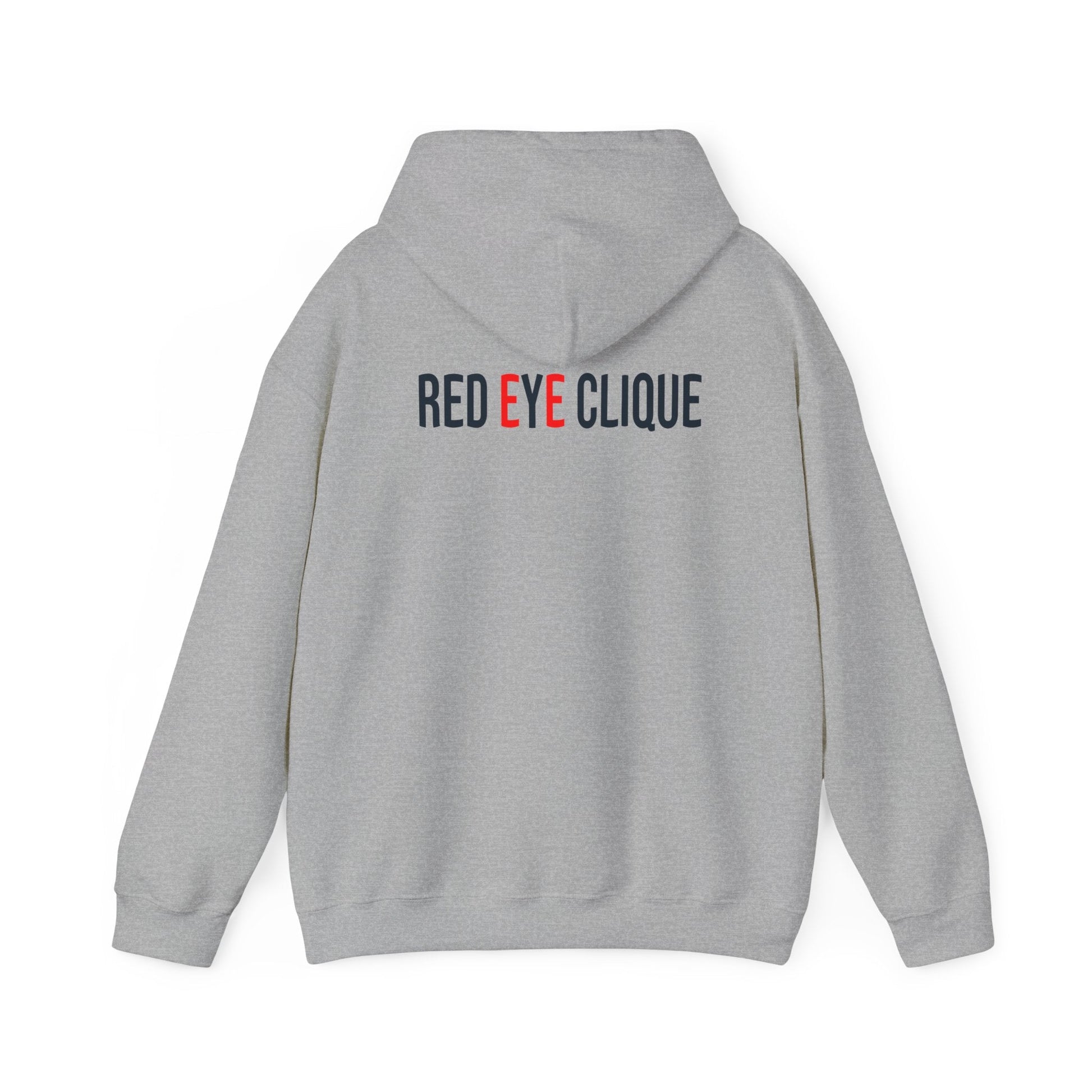 "Conundrum" Heavy Blend Hoodie - Red eYe Clique HQ