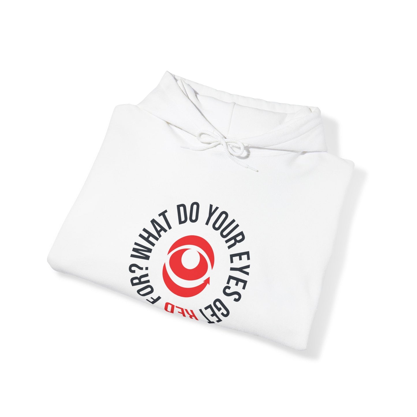 "Conundrum" Heavy Blend Hoodie - Red eYe Clique HQ