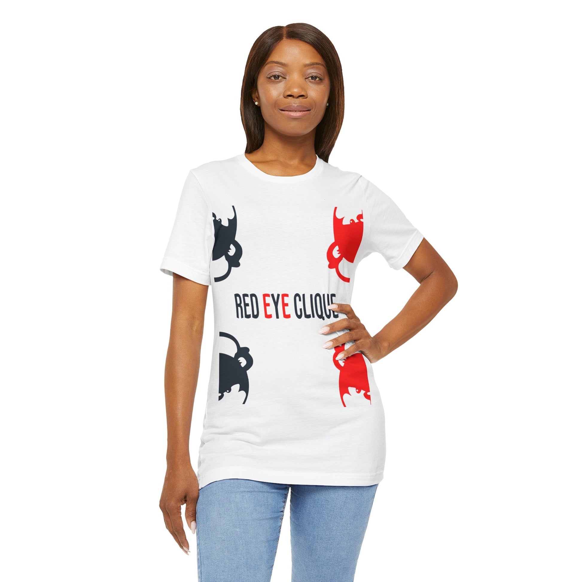 "Double R" Jersey Short Sleeve Tee - Red eYe Clique HQ