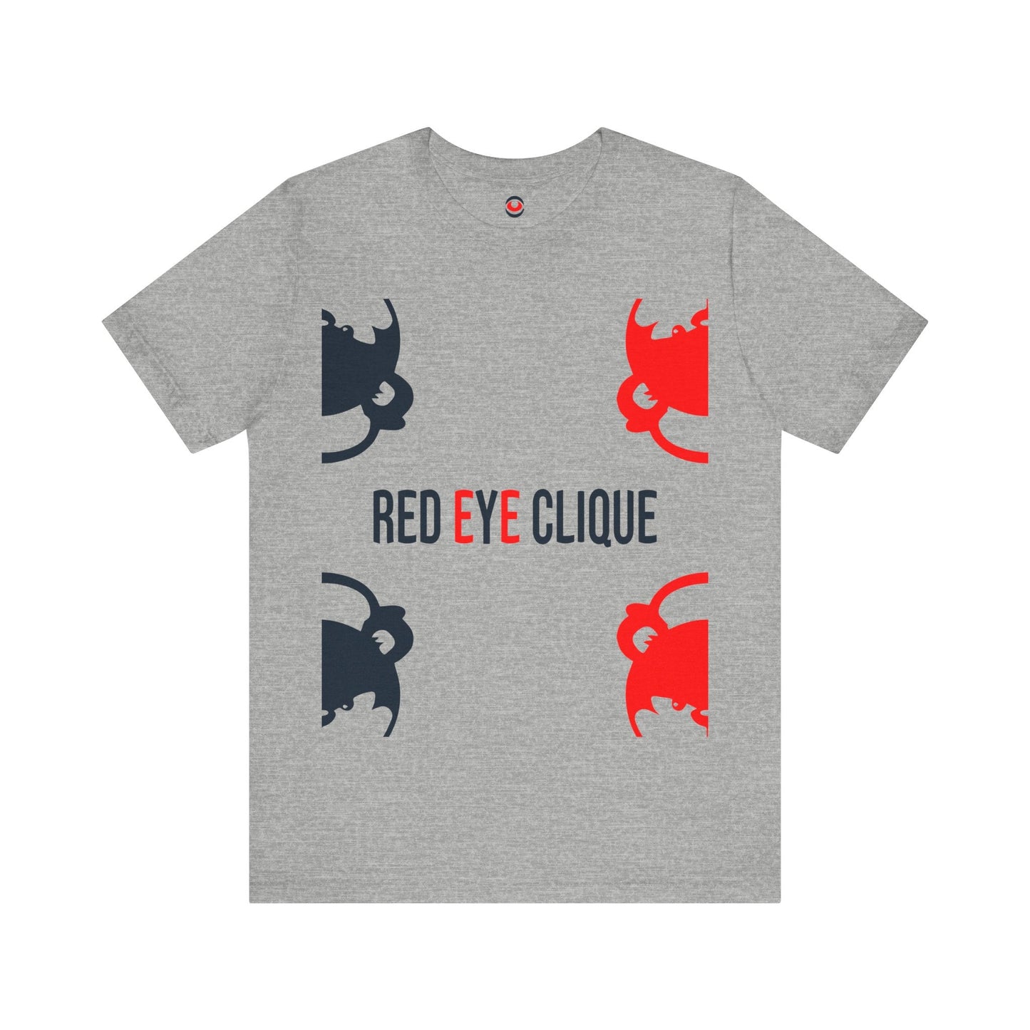 "Double R" Jersey Short Sleeve Tee - Red eYe Clique HQ