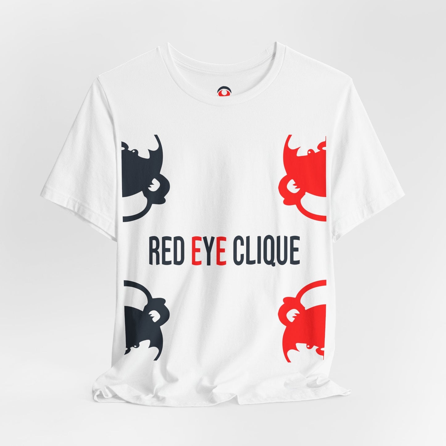 "Double R" Jersey Short Sleeve Tee - Red eYe Clique HQ