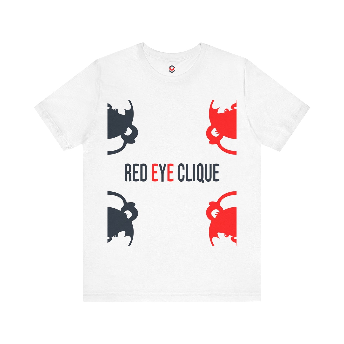 "Double R" Jersey Short Sleeve Tee - Red eYe Clique HQ