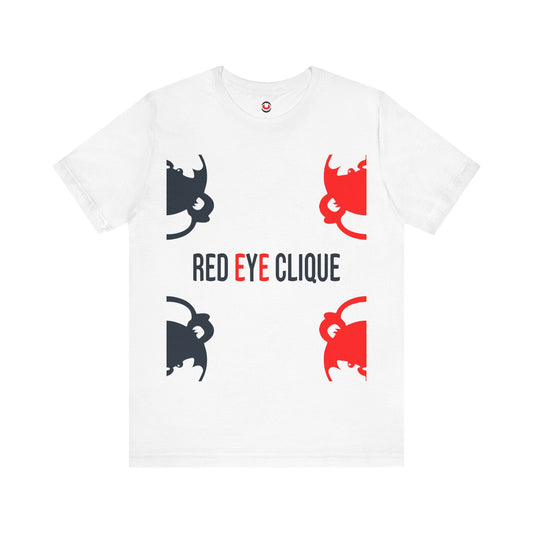 "Double R" Jersey Short Sleeve Tee - Red eYe Clique HQ