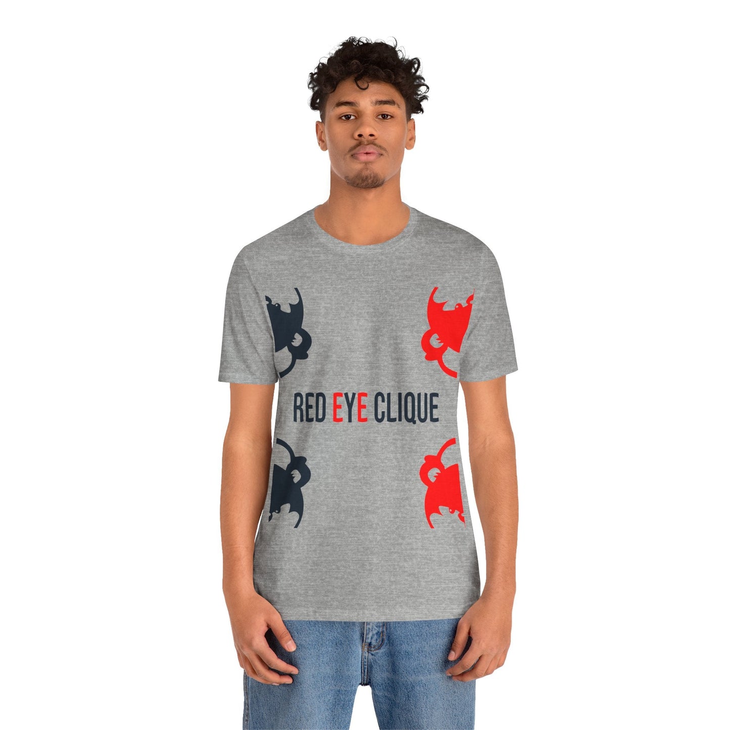 "Double R" Jersey Short Sleeve Tee - Red eYe Clique HQ
