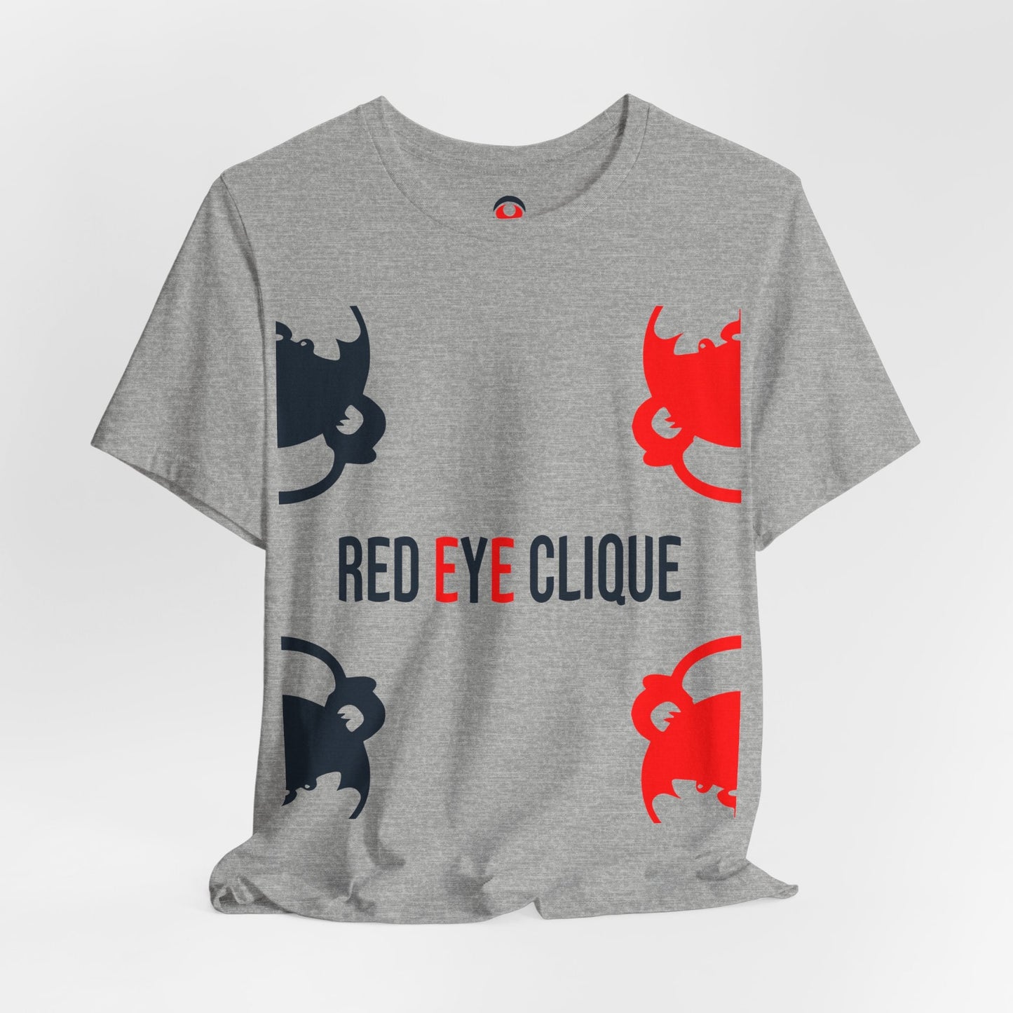 "Double R" Jersey Short Sleeve Tee - Red eYe Clique HQ