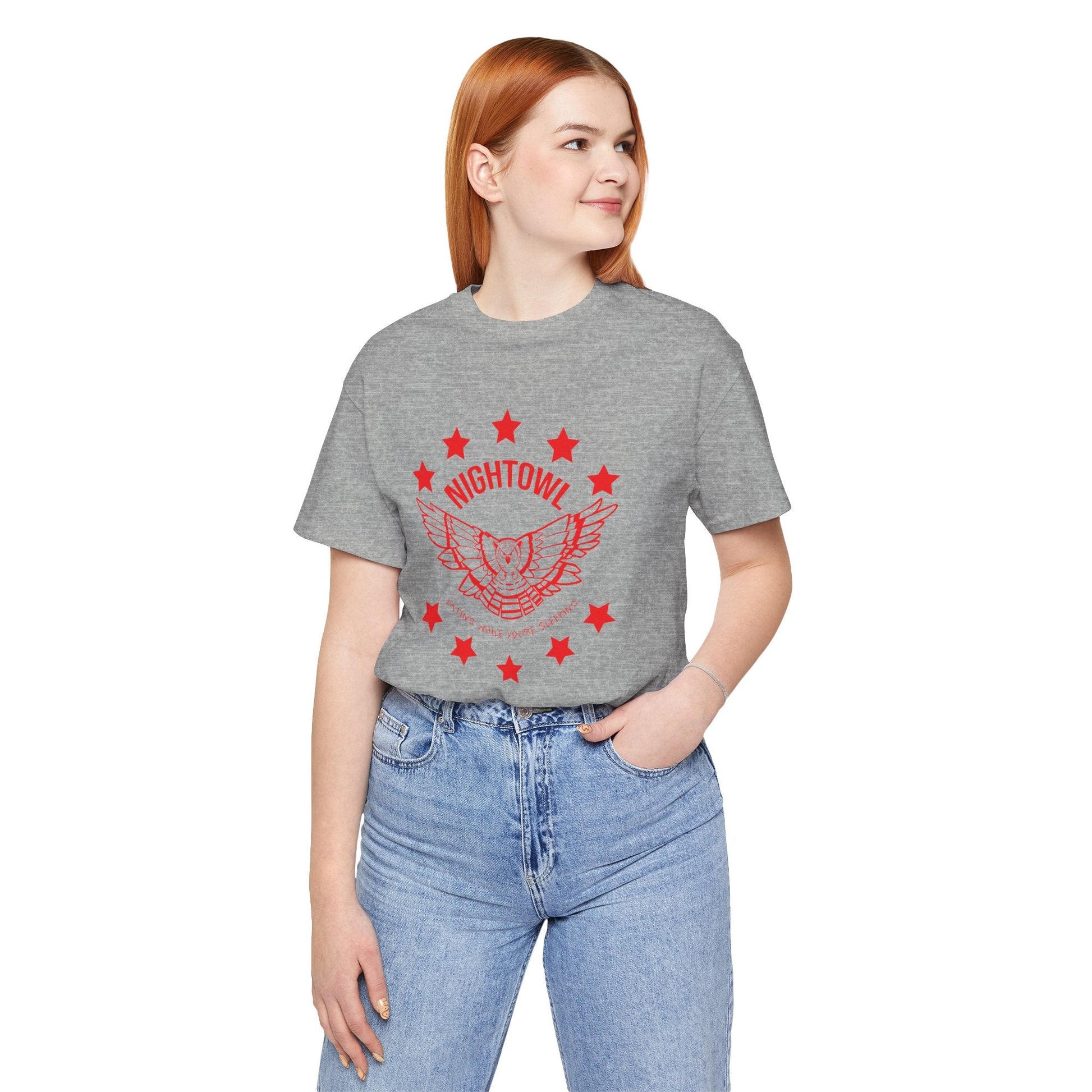 "Eating While You're Sleeping" Jersey Short Sleeve Tee - Red eYe Clique HQ