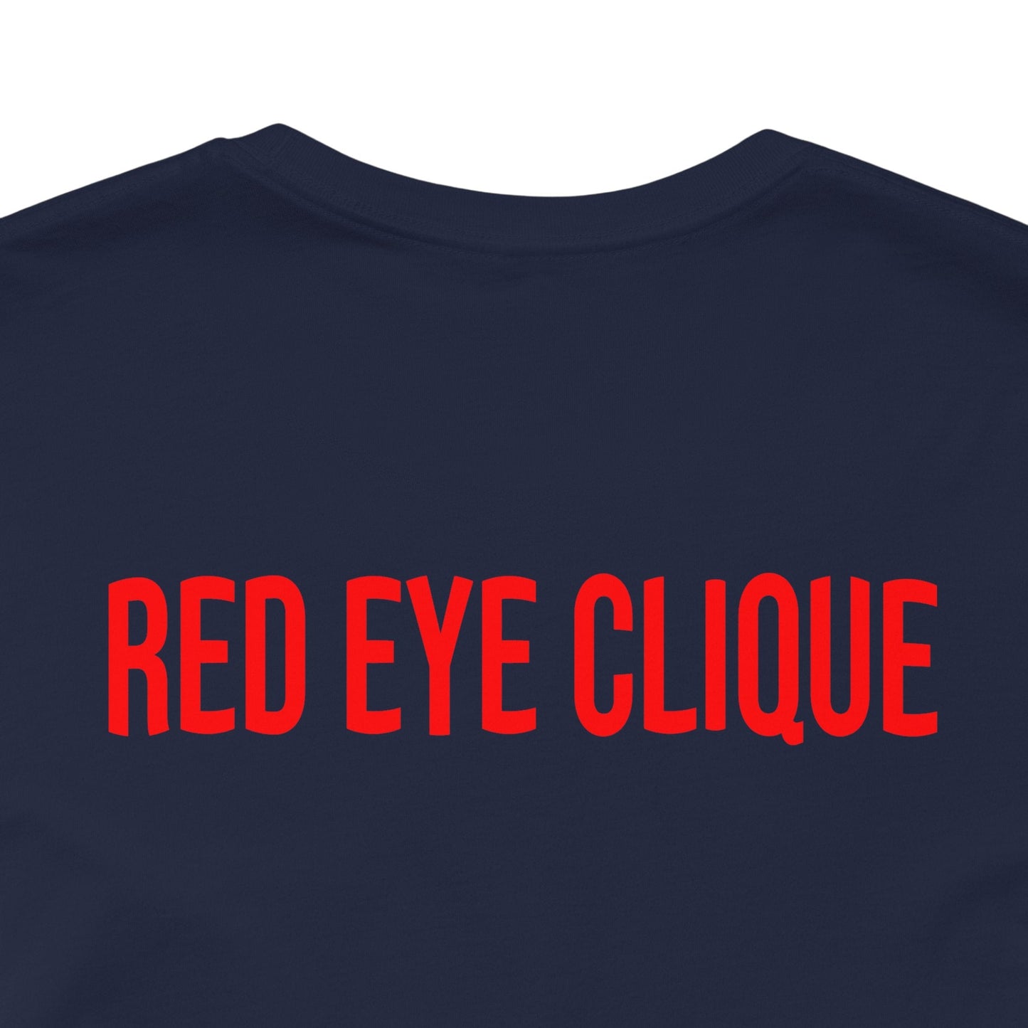 "Eating While You're Sleeping" Jersey Short Sleeve Tee - Red eYe Clique HQ