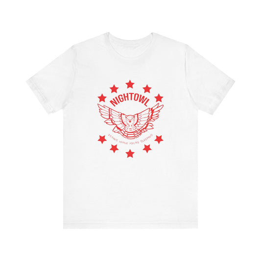 "Eating While You're Sleeping" Jersey Short Sleeve Tee - Red eYe Clique HQ