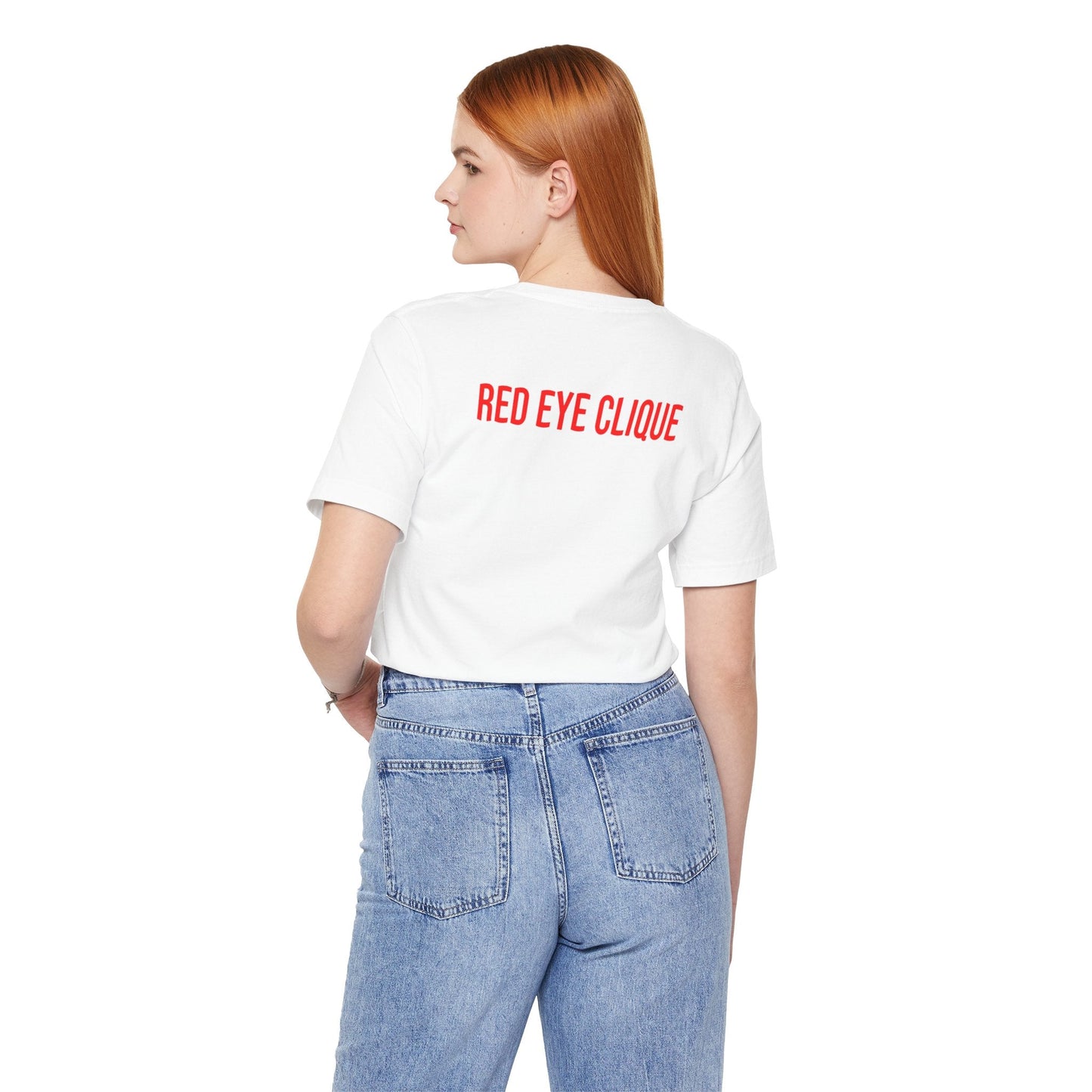 "Eating While You're Sleeping" Jersey Short Sleeve Tee - Red eYe Clique HQ