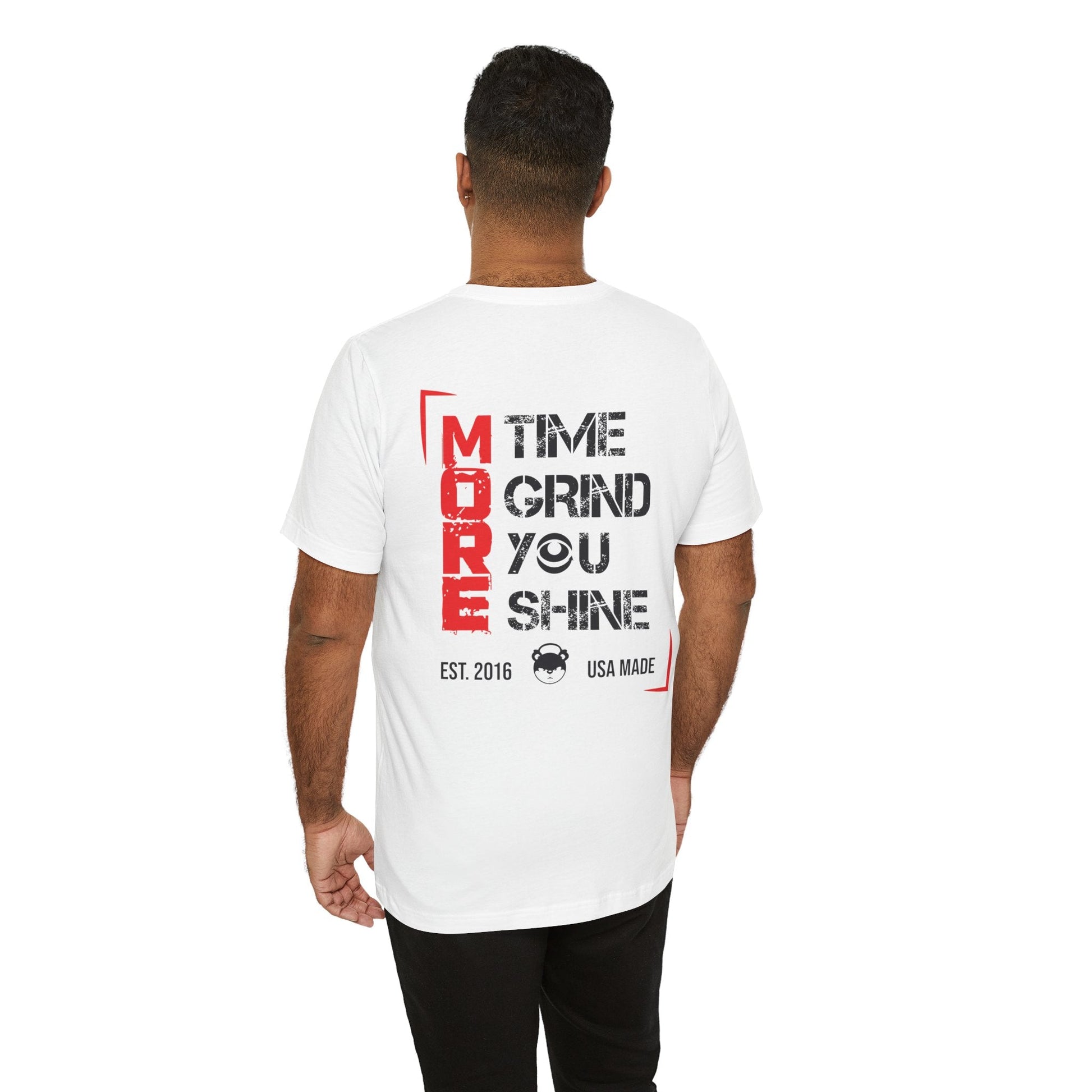 "M.O.R.E." Jersey Short Sleeve Tee - Red eYe Clique HQ