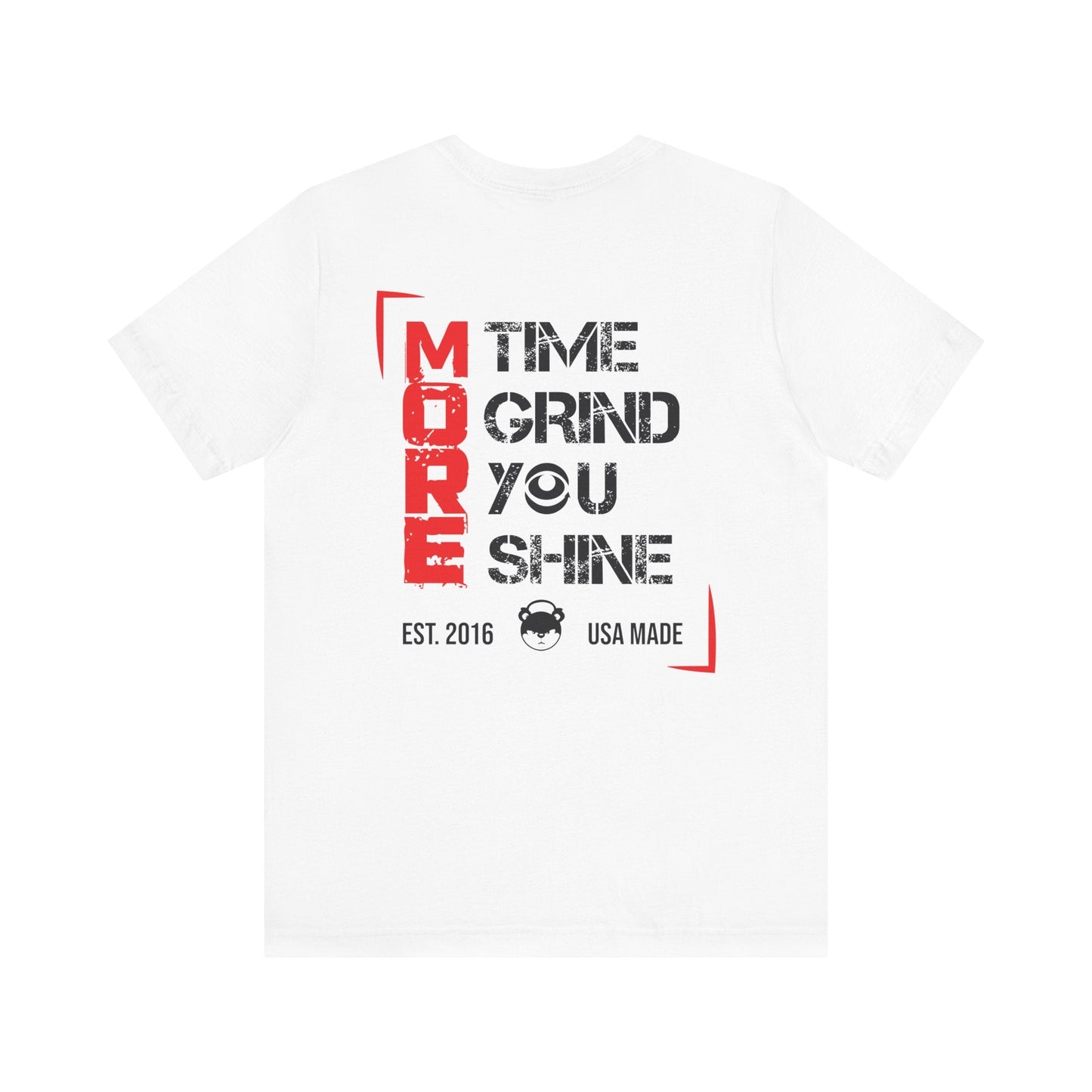 "M.O.R.E." Jersey Short Sleeve Tee - Red eYe Clique HQ