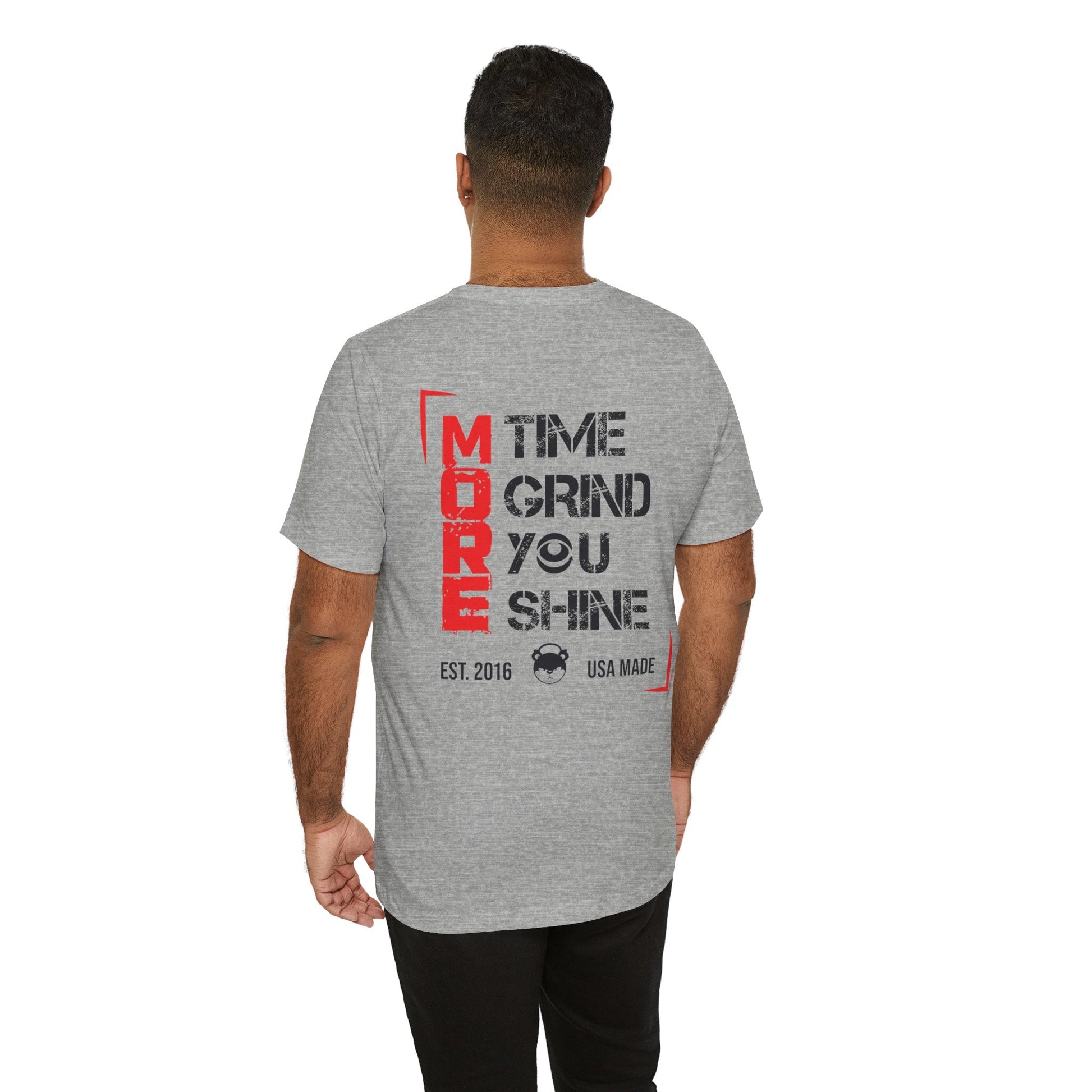 "M.O.R.E." Jersey Short Sleeve Tee - Red eYe Clique HQ