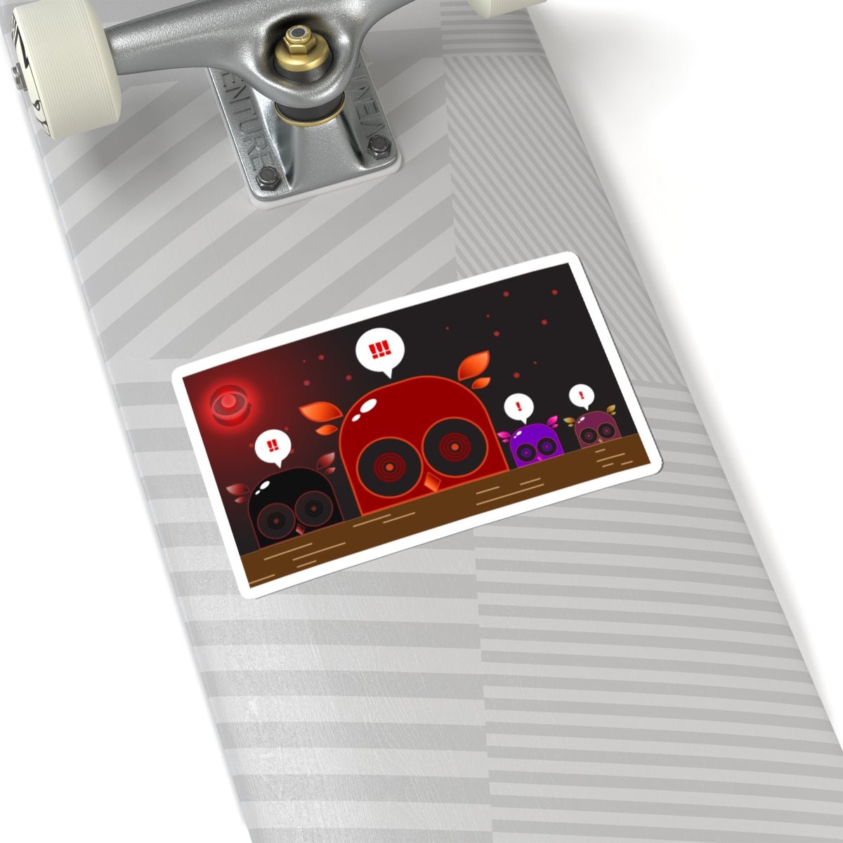 "Nightclockers United" Vinyl Sticker - Red eYe Clique HQ