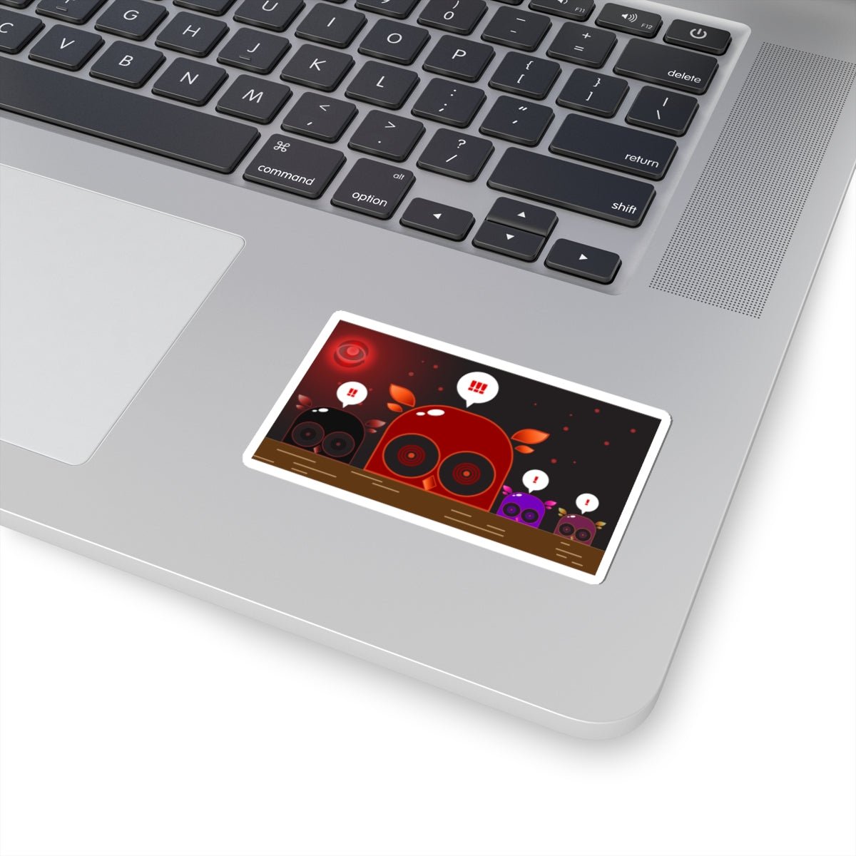 "Nightclockers United" Vinyl Sticker - Red eYe Clique HQ