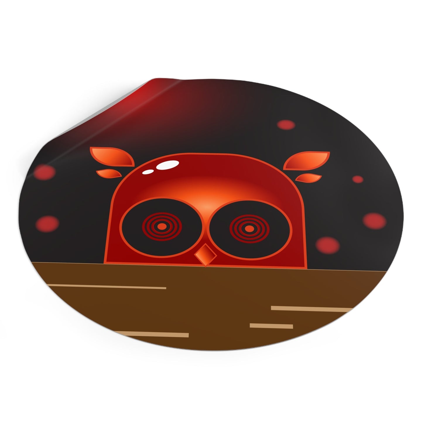 "Nightclockers" Vinyl Sticker - Red eYe Clique HQ