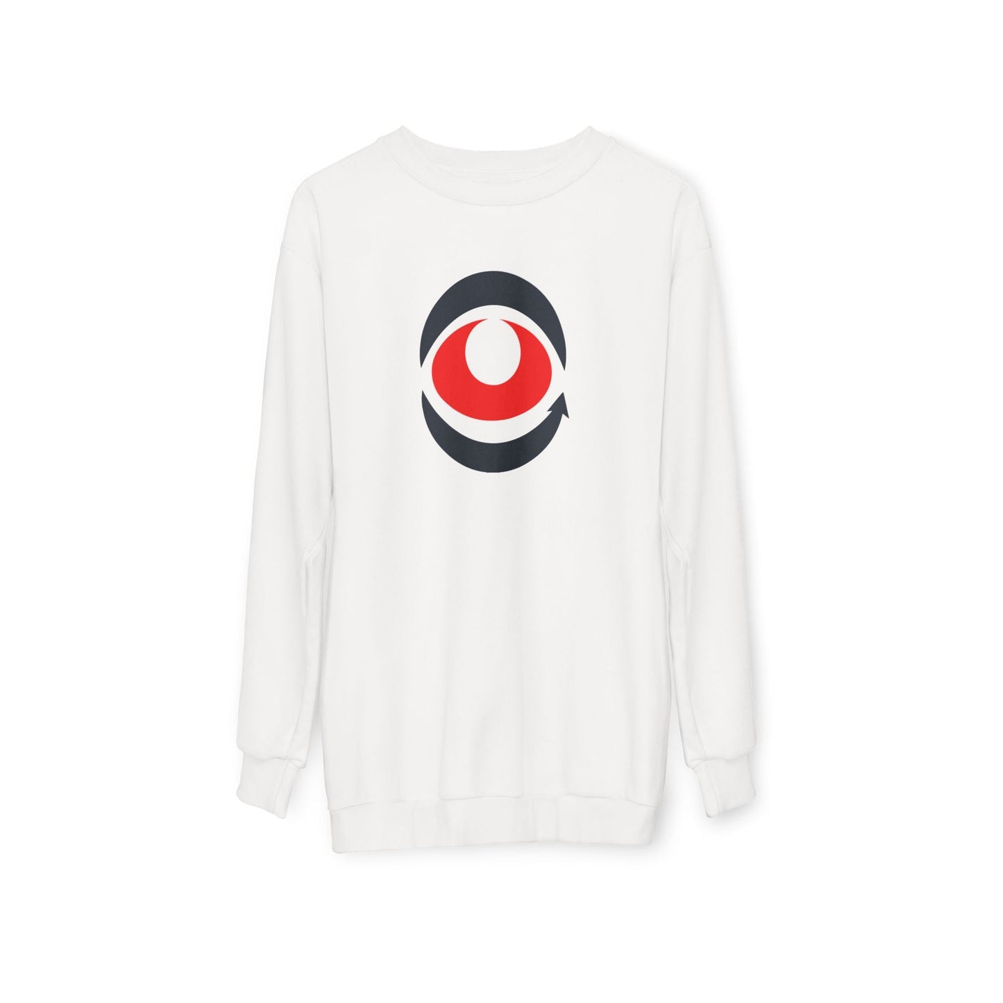 Stylish OPTICS Sweatshirt with All-Over Printing - Red eYe Clique HQ