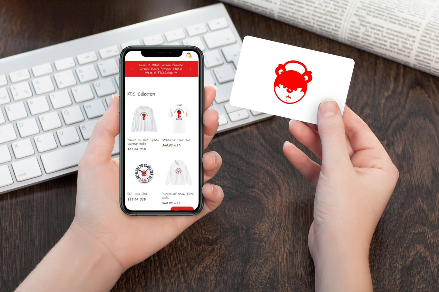Flexible Gift Choices: RECHQ Gift Card Options - Red eYe Clique HQ