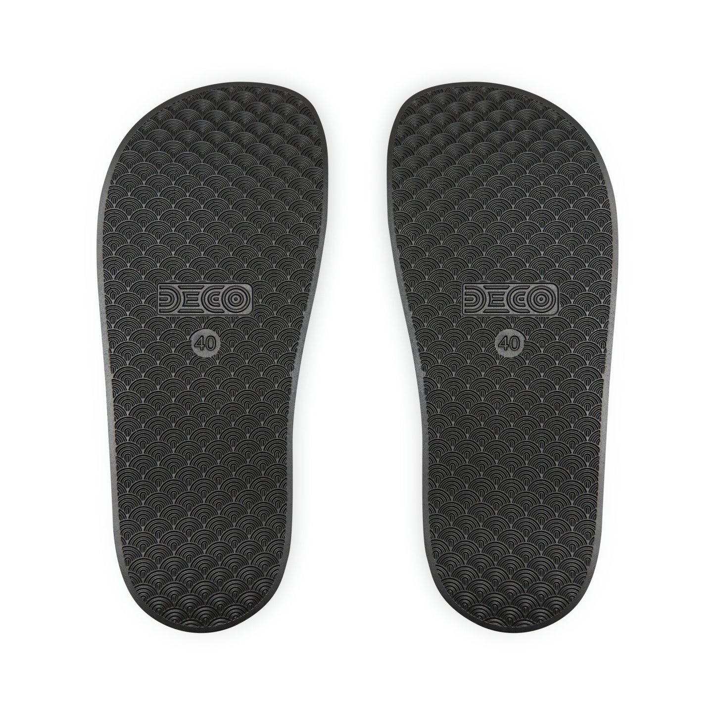 Customizable Men's PU Slide Sandals for Summer - Red eYe Clique HQ