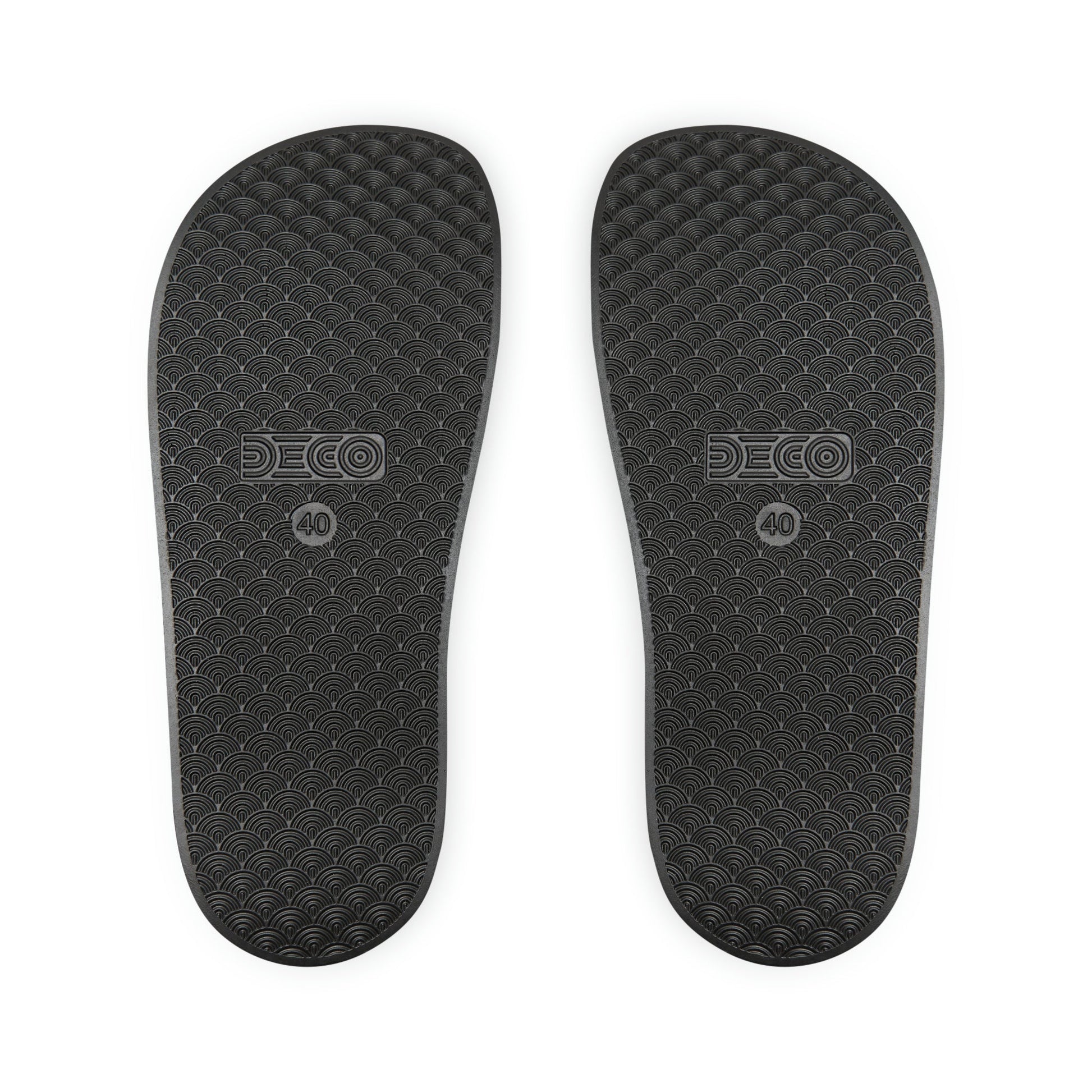 Customizable Men's PU Slide Sandals for Summer - Red eYe Clique HQ