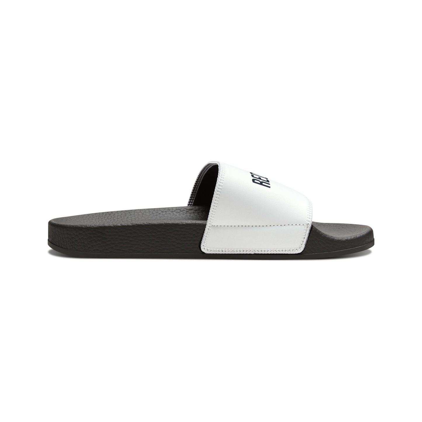 Customizable Men's PU Slide Sandals for Summer - Red eYe Clique HQ