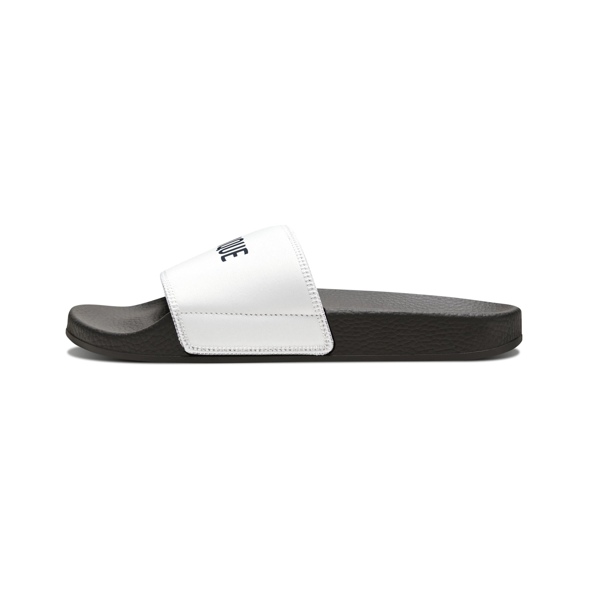 Customizable Men's PU Slide Sandals for Summer - Red eYe Clique HQ