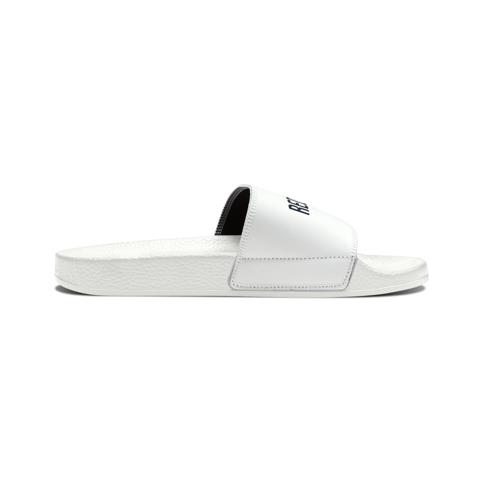 Customizable Men's PU Slide Sandals for Summer - Red eYe Clique HQ
