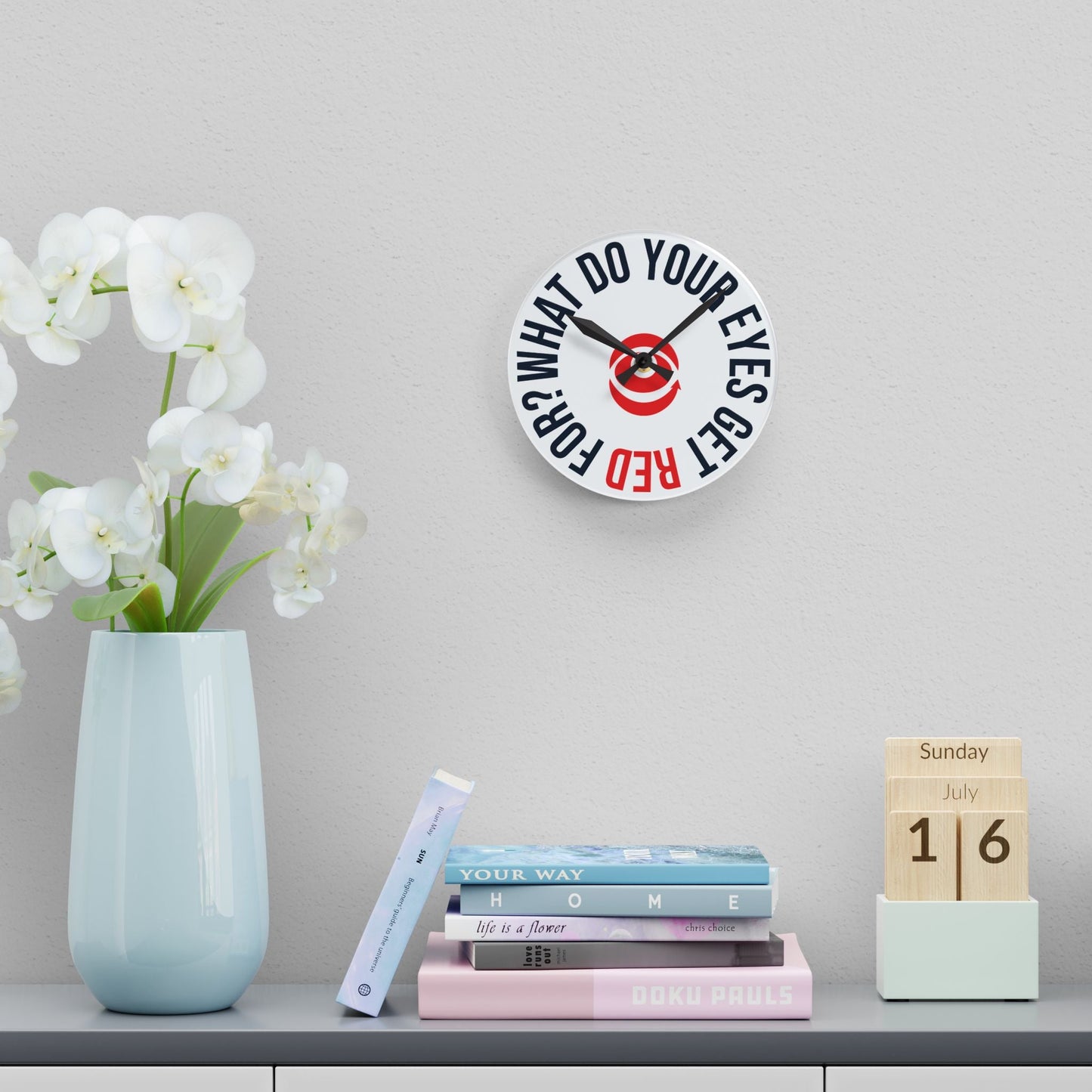 REC Time Clock - Red eYe Clique HQ
