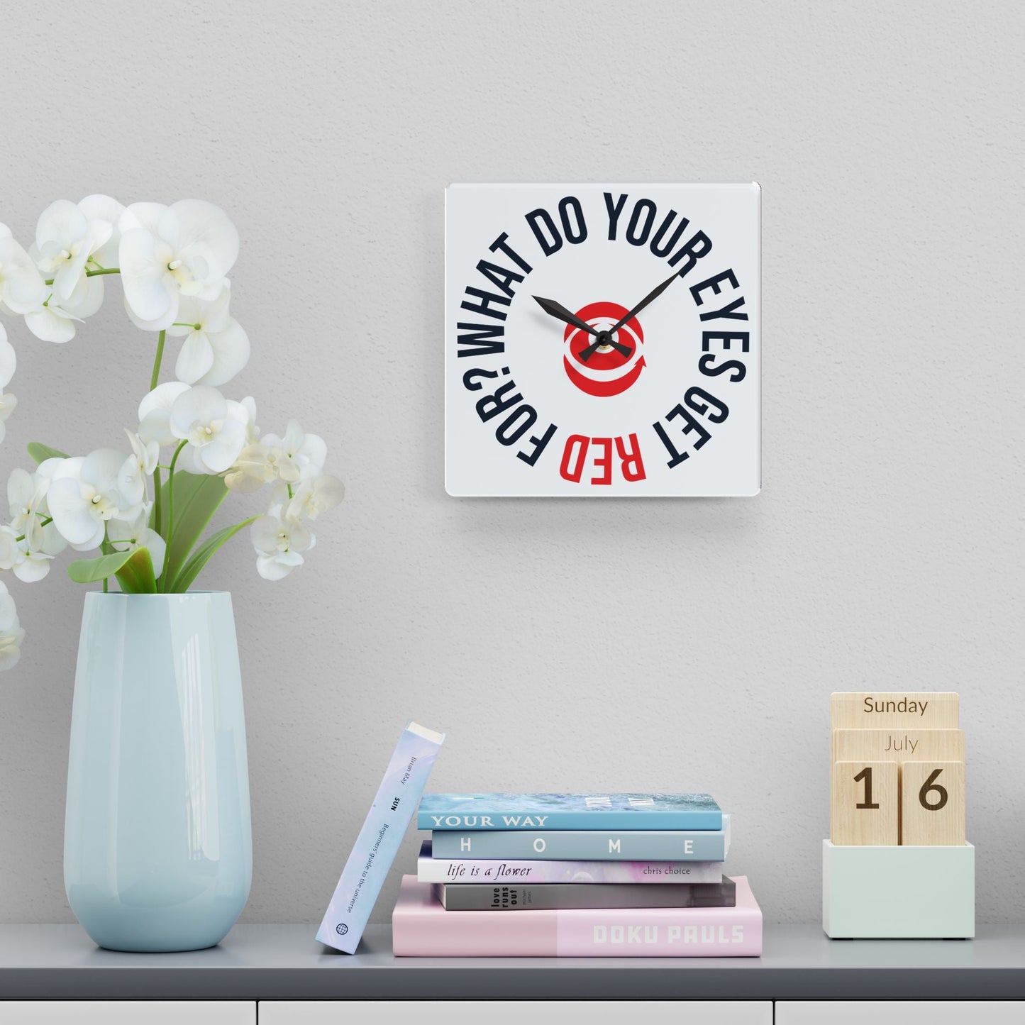 REC Time Clock - Red eYe Clique HQ